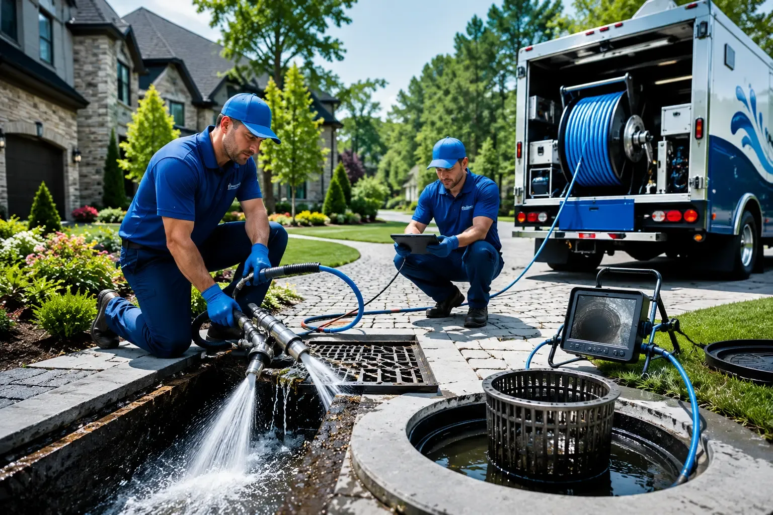 Local outdoor drain cleaning professionals in Sheffield, IL