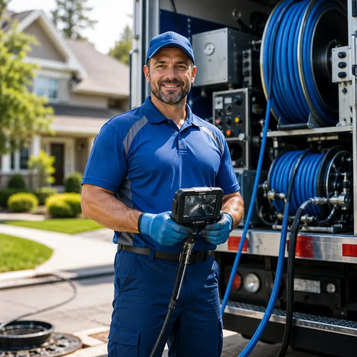 Local outdoor drain cleaning specialists in Sheffield, IL